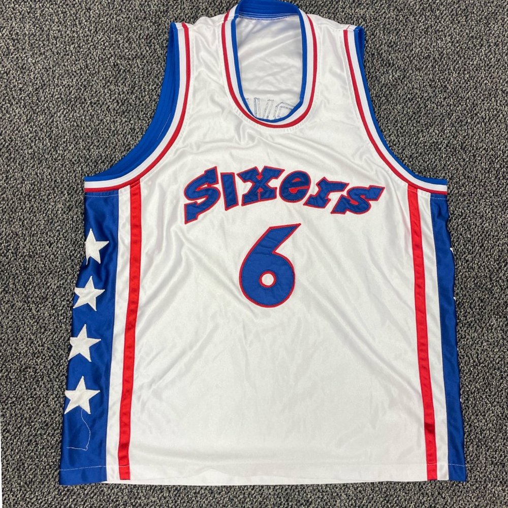 Retro Classic Sixers J. Erving #6 Basketball Jersey